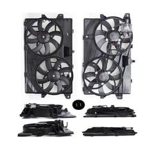 FO3115190 Cooling System Fan Dual Radiator Assembly